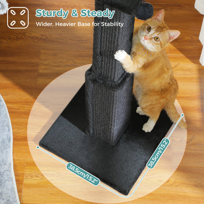 What cat doesn't enjoy a nice go at the Scratching Post?  And every person owned by a cat appreciates the Scratching Post saving the furniture!