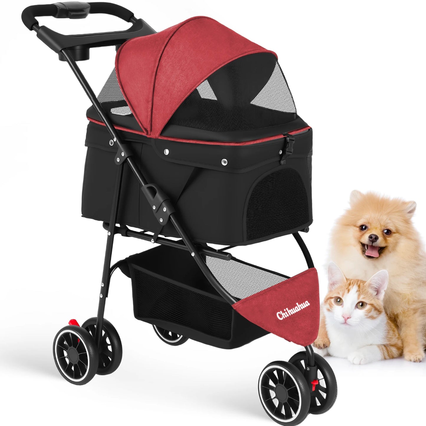 Combination Carrier/Stroller For Small to Medium Pets