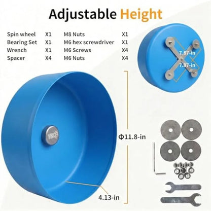Noiseless Running Wheel for Fancy Rat, Syrian Hamsters, Hedgehogs and Small Pet