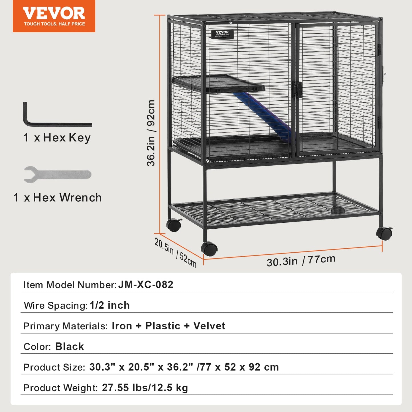 Multi-Level Animal Cage