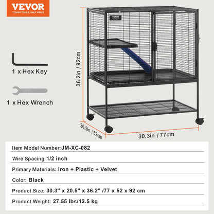 Multi-Level Animal Cage