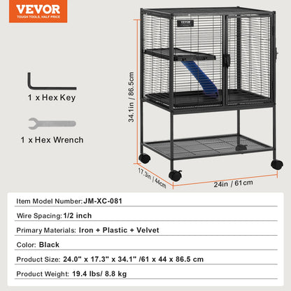 Multi-Level Animal Cage