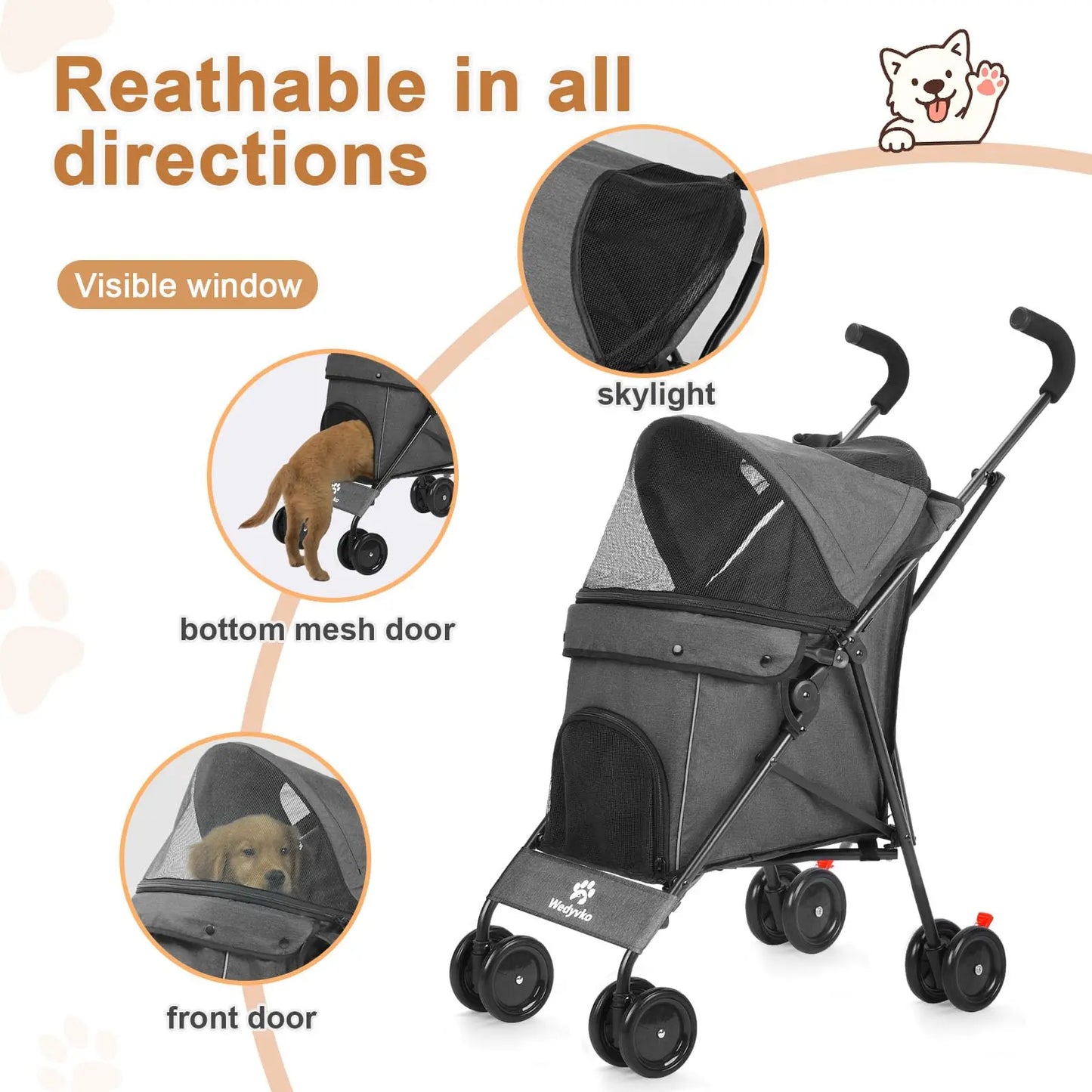 Portable Pet Stroller