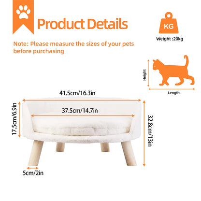 Luxuriously soft, warm, and plush nesting bed for small dogs or cats.  The removable waterproof cushion is washable for those oopsy inevitable episodes.