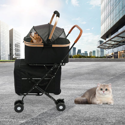 3-in-1 Multifunctional Pet Stroller