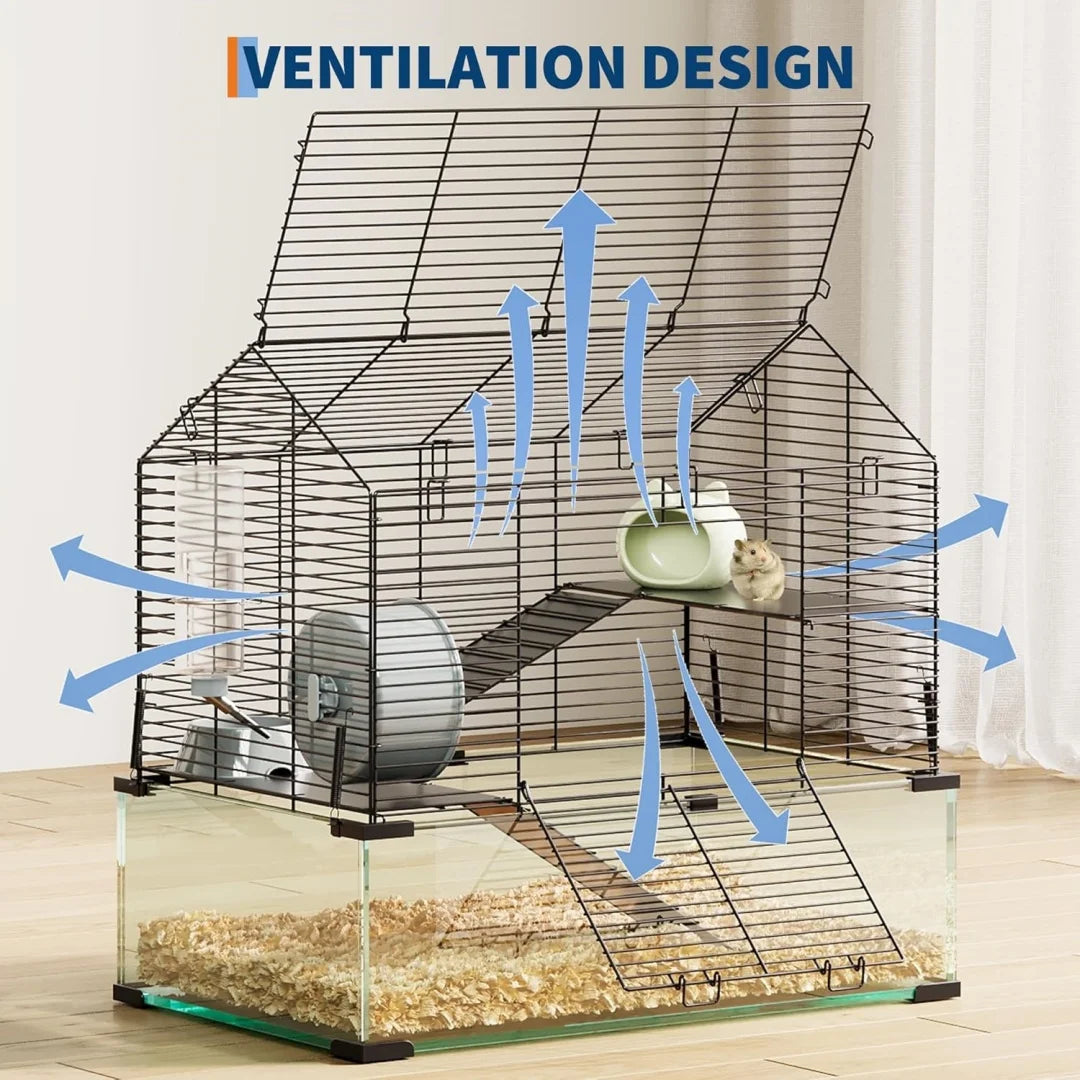3 Story Large Enclosure for Small Pets