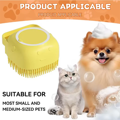 Pet Massaging Bath Brush