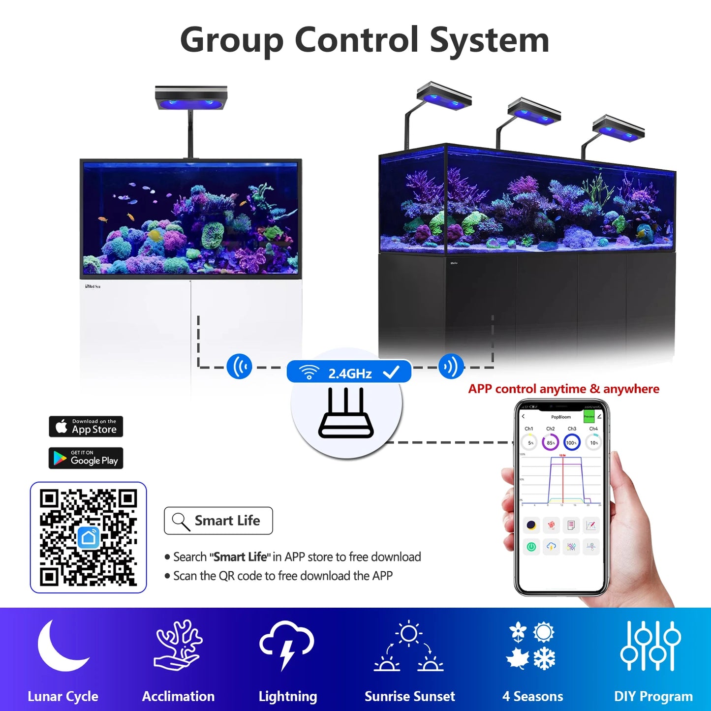Professional Aquarium Reef Light,