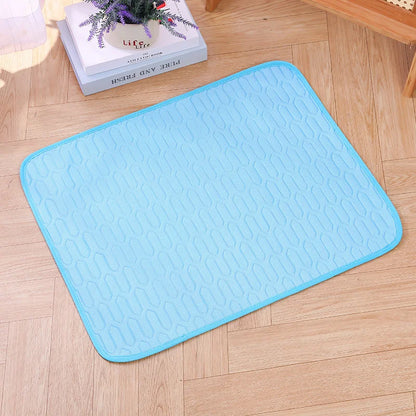 Summer Pet Cooling Mat  Small, Medium, and Large Cats & Dogs