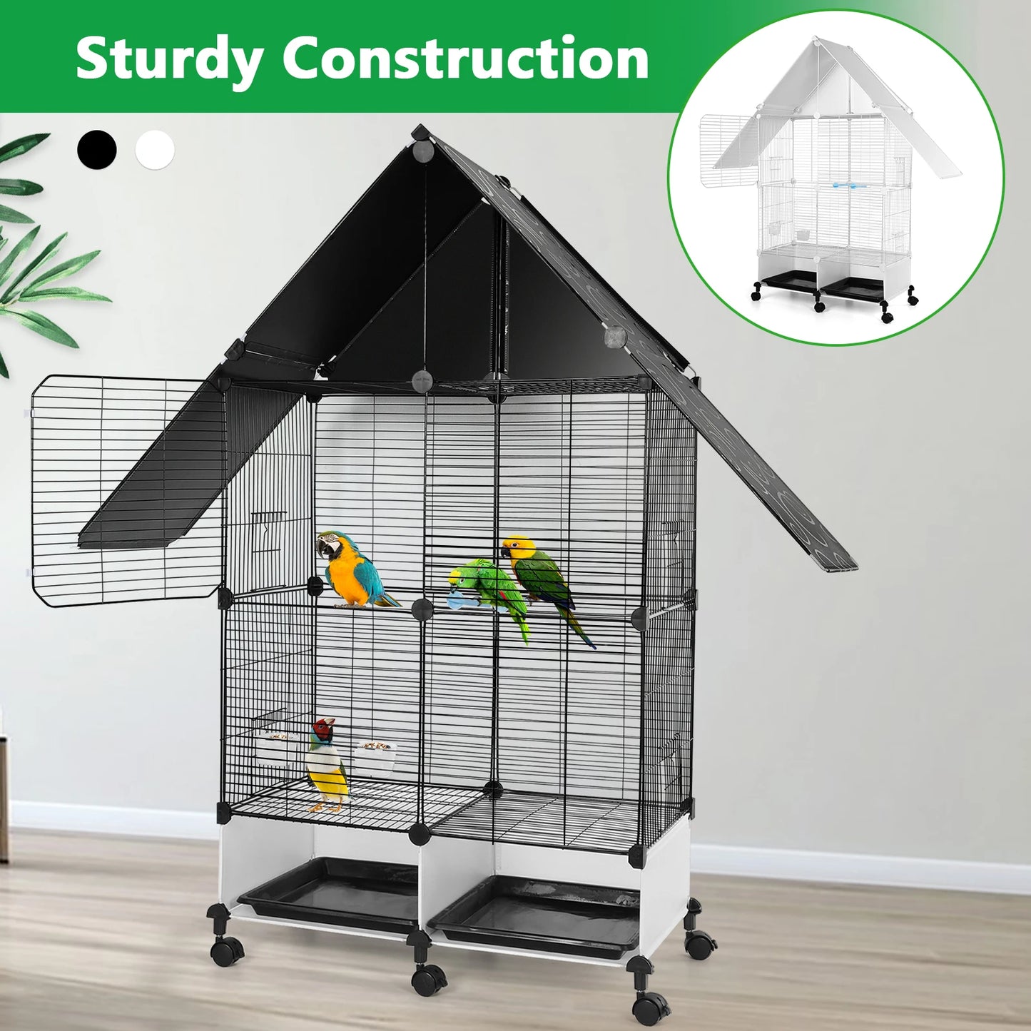 Large 2 Tier Bird Cage