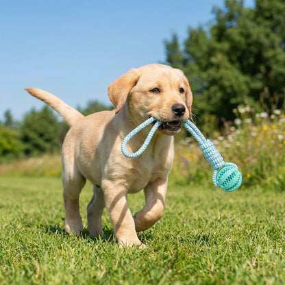Dog Chew Ball On a Rope