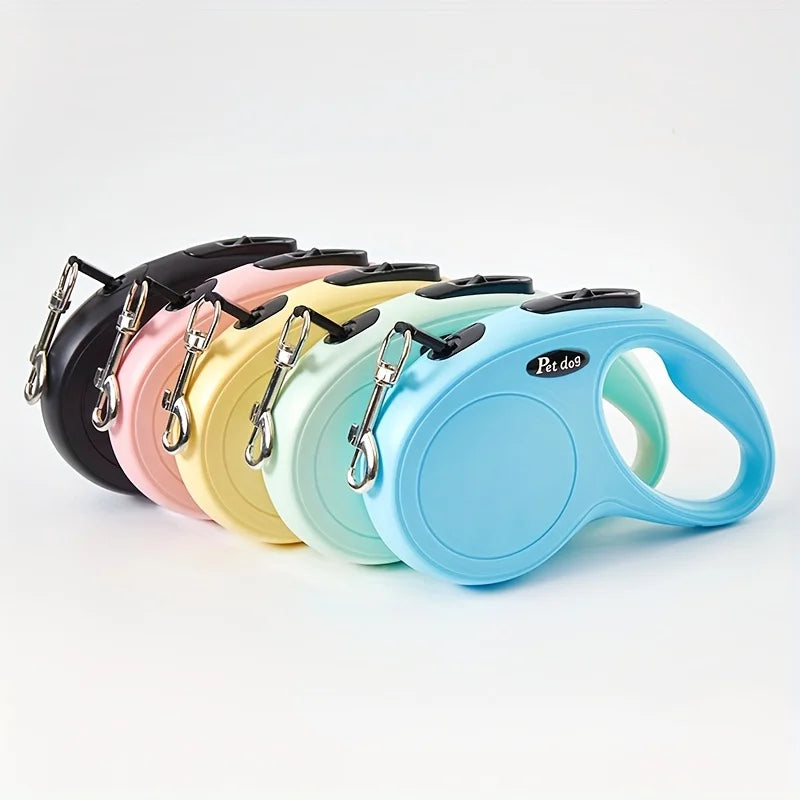 Durable Retractable Dog Walking Leash, 3 Meters in Length