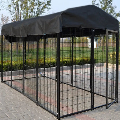 Oversized Outdoor Dog Kennel With Cover