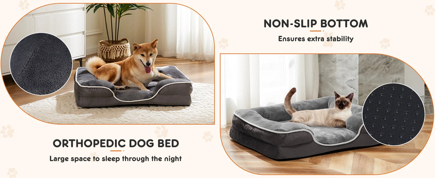 Small Orthopedic Dog or Cat Bed