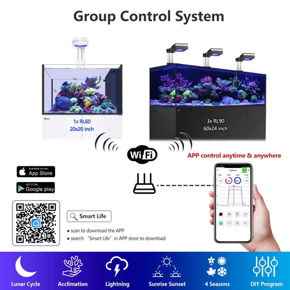 WiFi Reef Aquarium Lights
