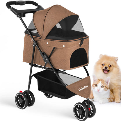 Combination Carrier/Stroller For Small to Medium Pets