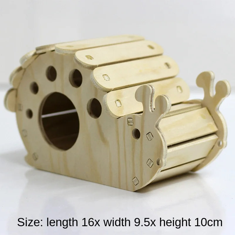 Various Wooden Small Animal Habitats and Accessories