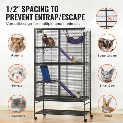 Multi-Level Animal Cage