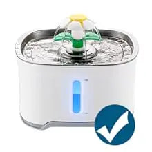 Pet Water Fountain Pump With LED Light  and  USB Plug Pet Accessory