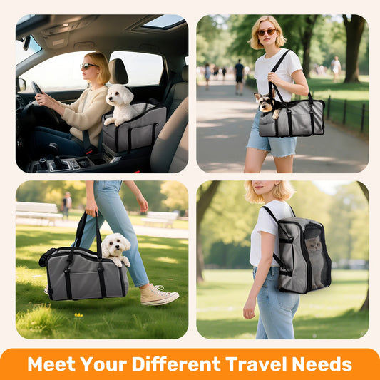 Small Dog and Cat Travel Bed Carrier