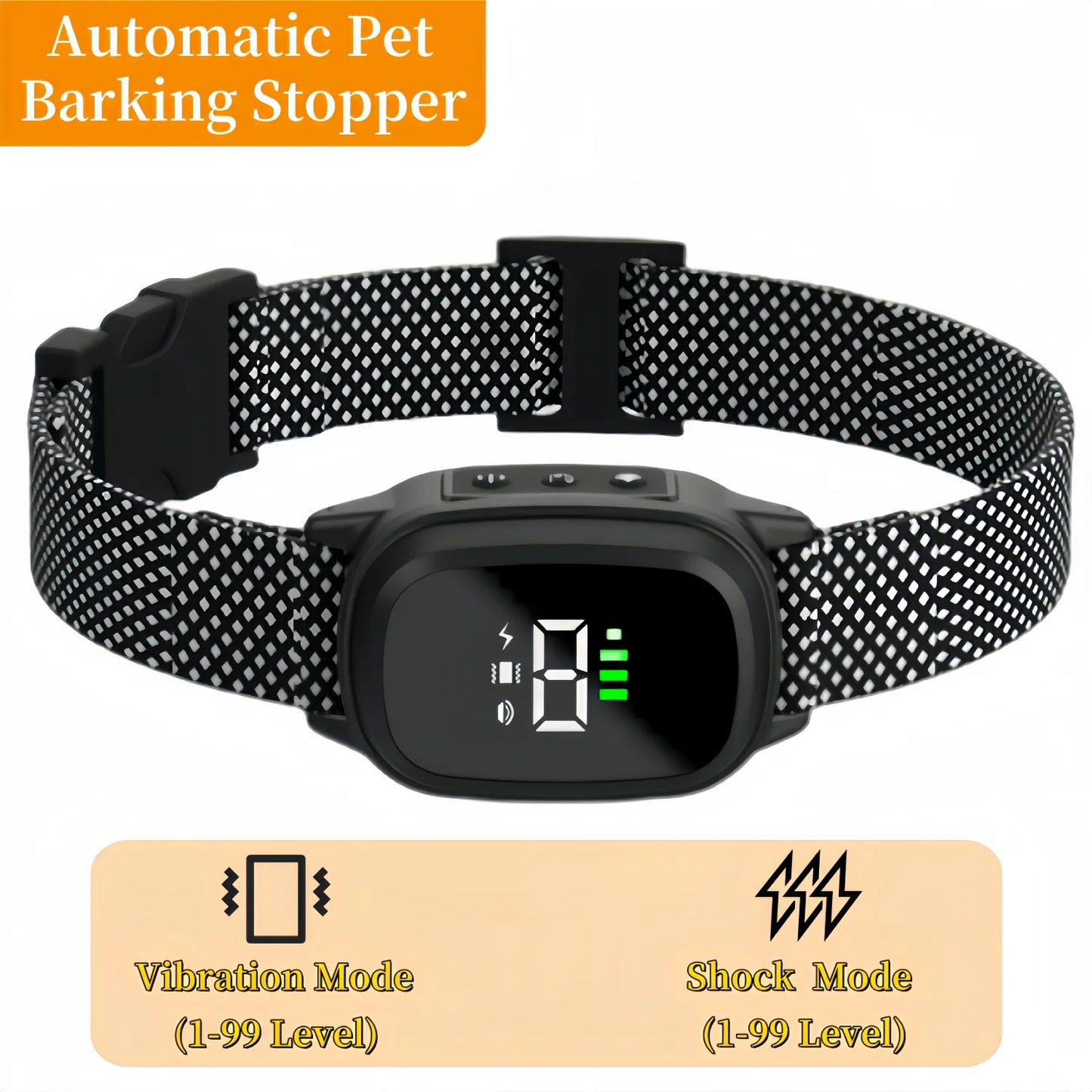 Anti-Bark Collar For Small to Medium Dog