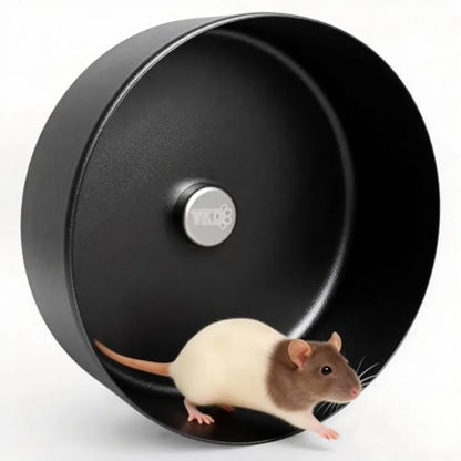 Noiseless Running Wheel for Fancy Rat, Syrian Hamsters, Hedgehogs and Small Pet