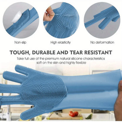Scrubber Gloves for Dogs and Cats