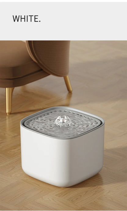 3L Electric Filtering Water Fountain for Pets