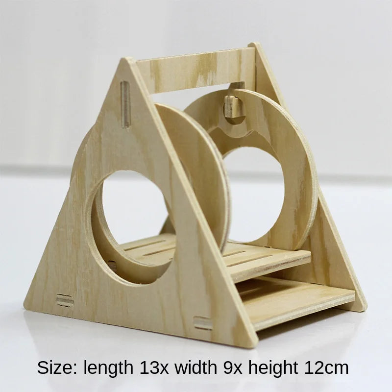 Various Wooden Small Animal Habitats and Accessories
