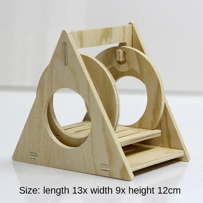 Various Wooden Small Animal Habitats and Accessories