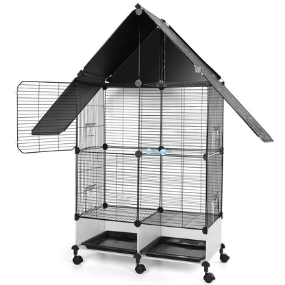 Large 2 Tier Bird Cage