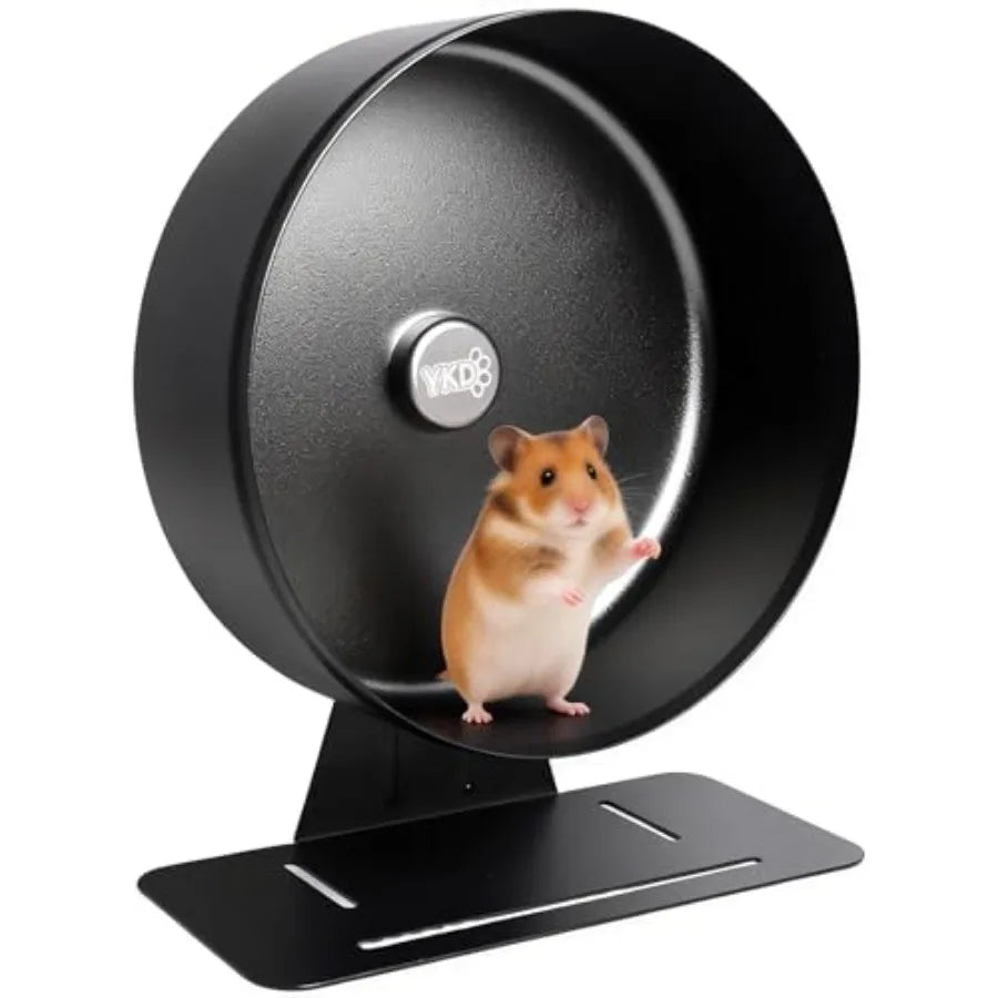 Noiseless Running Wheel for Fancy Rat, Syrian Hamsters, Hedgehogs and Small Pet