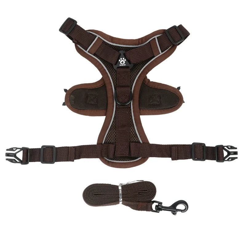 Pet Harness Vest and Leash Set