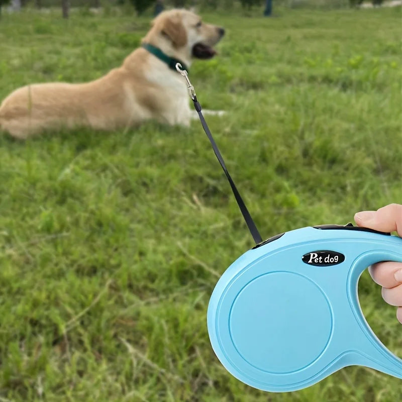 Durable Retractable Dog Walking Leash, 3 Meters in Length
