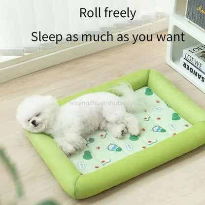 Washable Cooling Pet Bed For Small to Large
