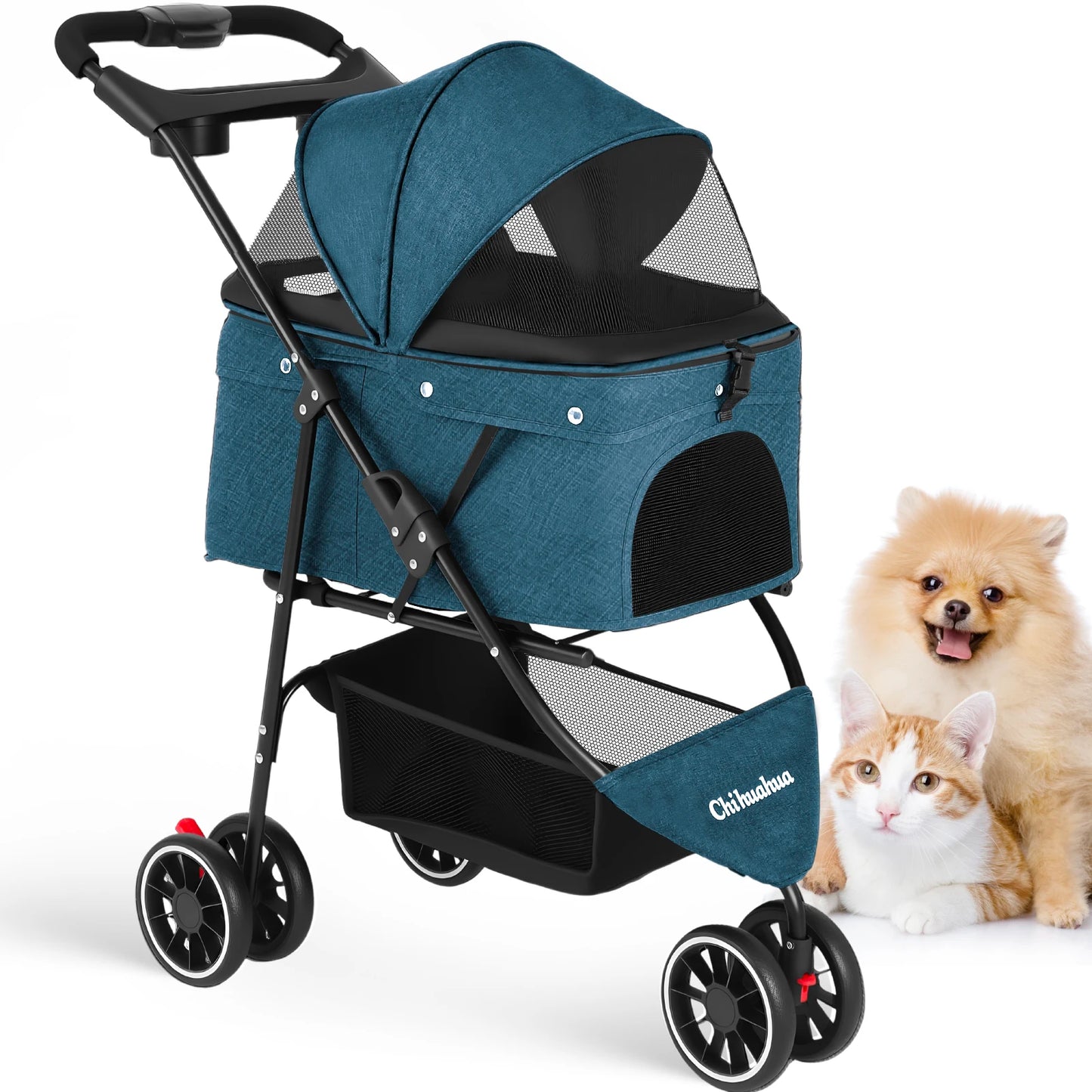 Combination Carrier/Stroller For Small to Medium Pets