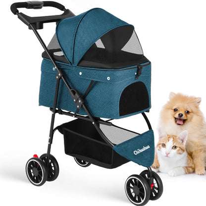 Combination Carrier/Stroller For Small to Medium Pets