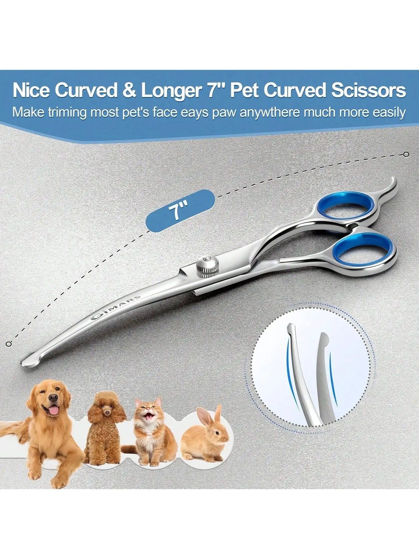 5-piece Professional Pet Scissors Set