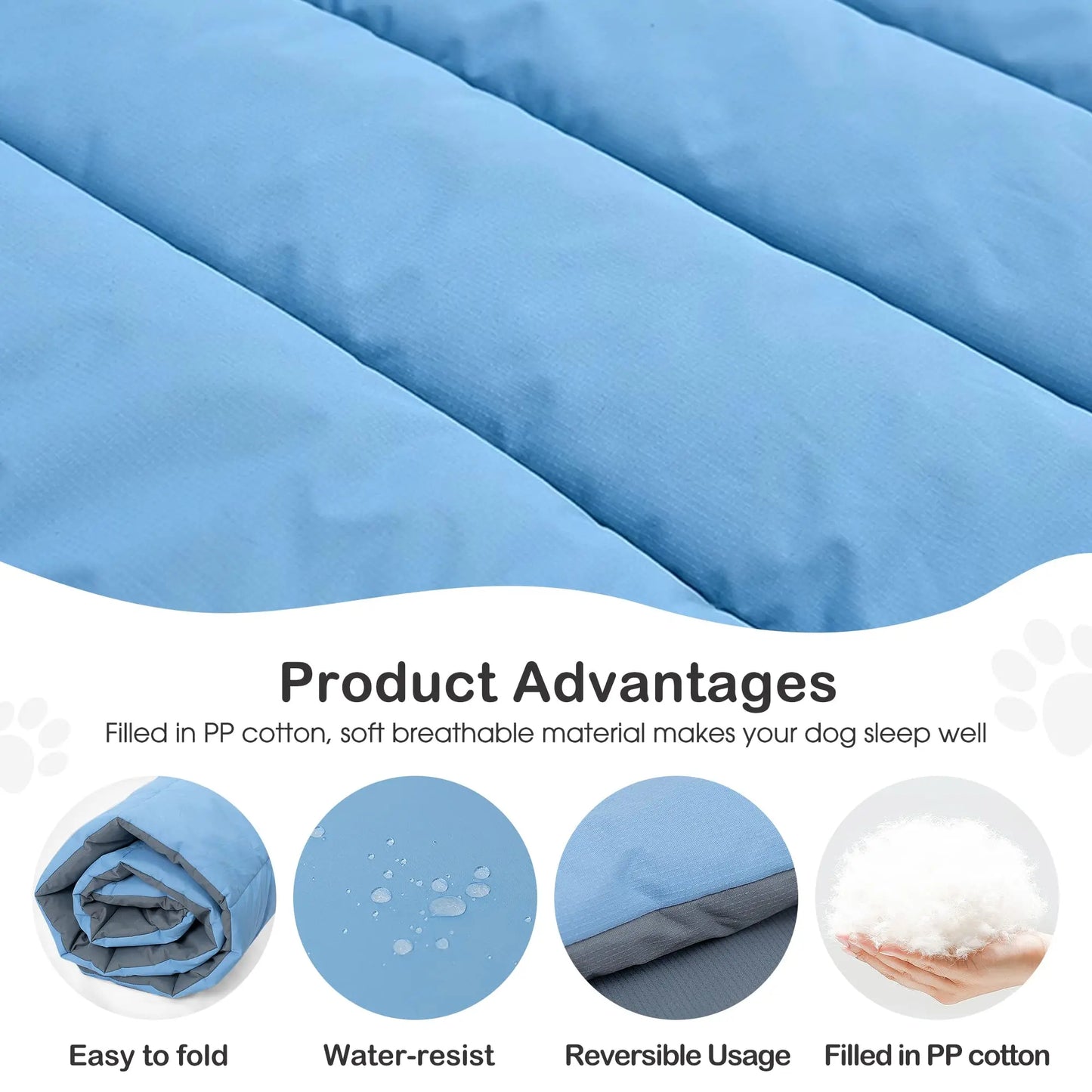 Camping Dog Bed Mat