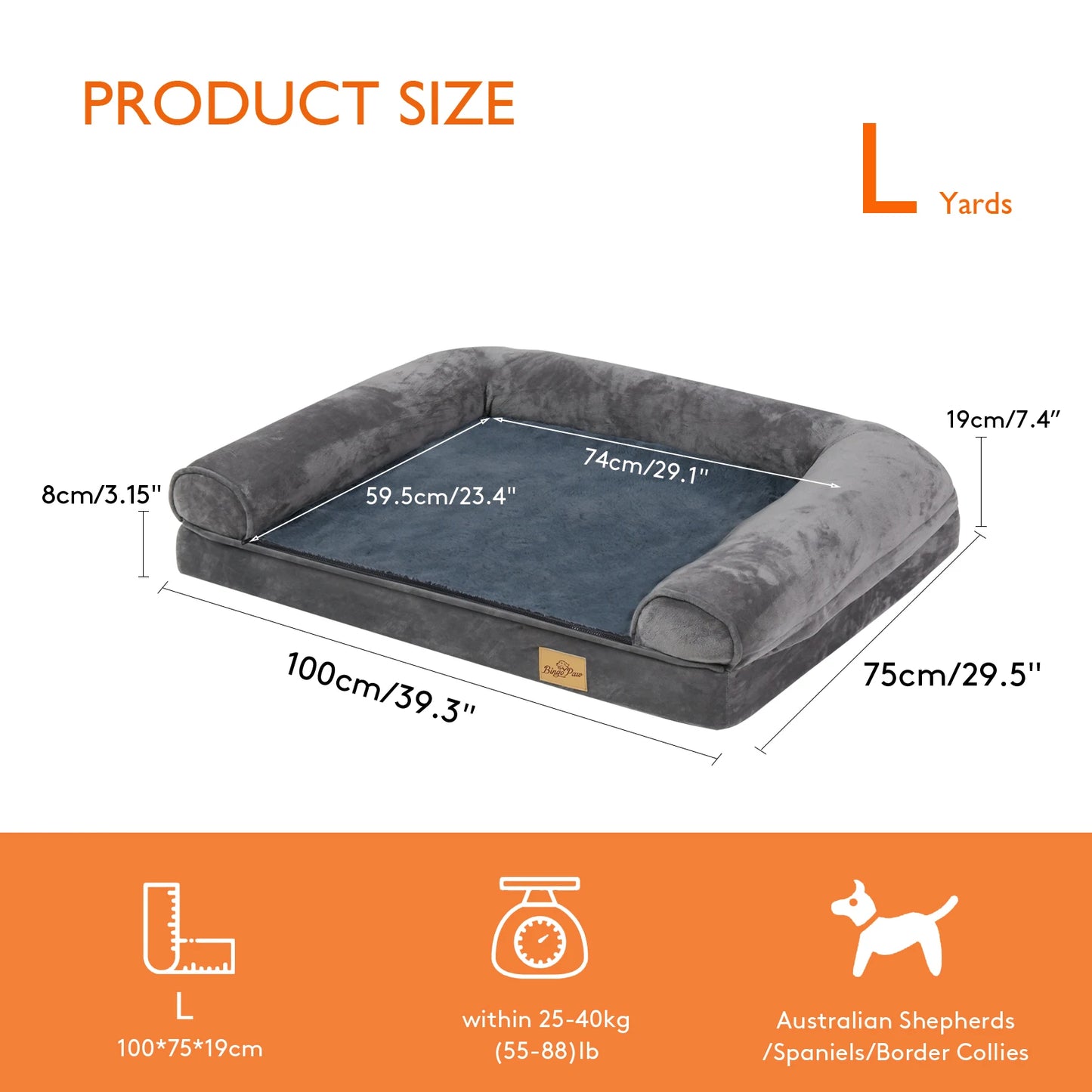 Extra Large Orthopedic Dog Bed