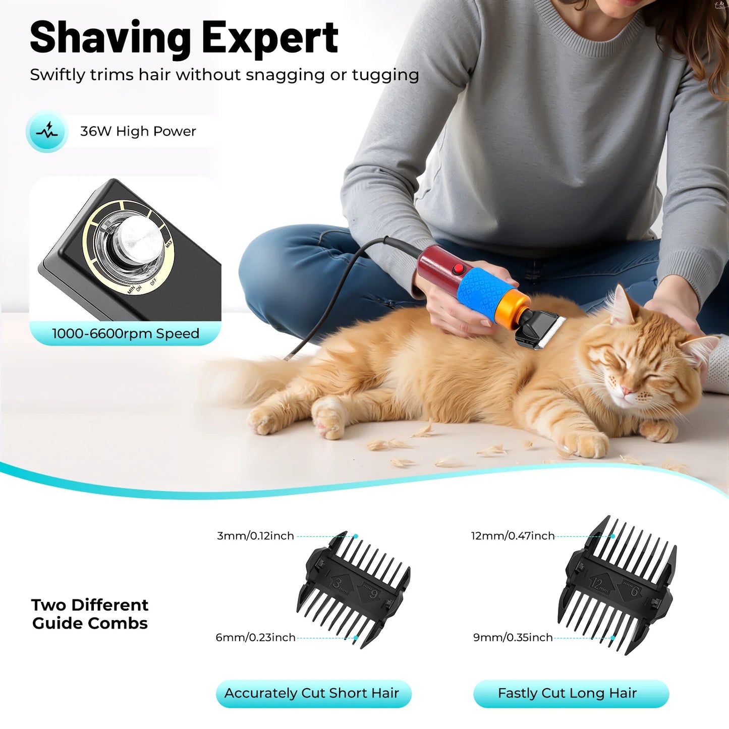 Variable Speed Electric Pet Hair Clipper