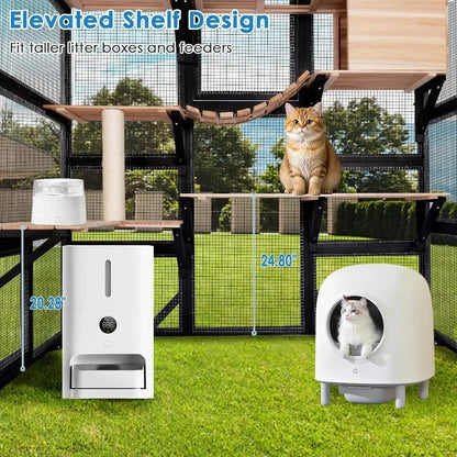 Large Cat Outdoor Cat Enclosure