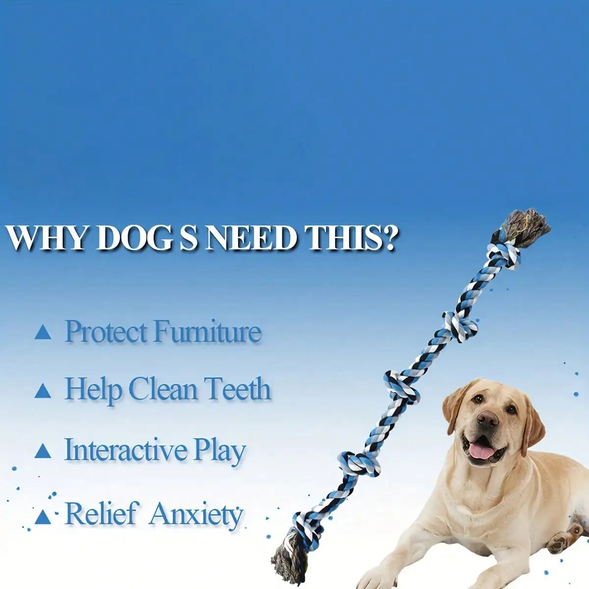 Braided Rope Dog Toy