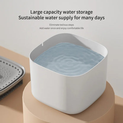 3L Electric Filtering Water Fountain for Pets