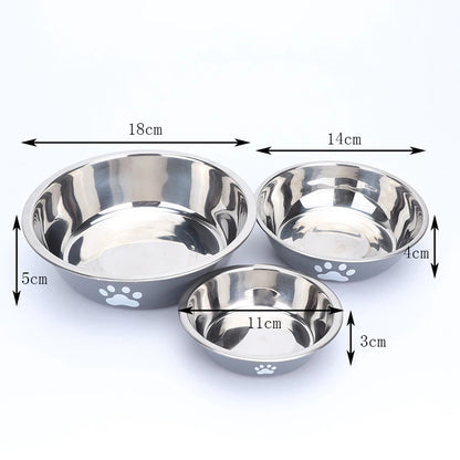 Stainless Steel Pet Bowls