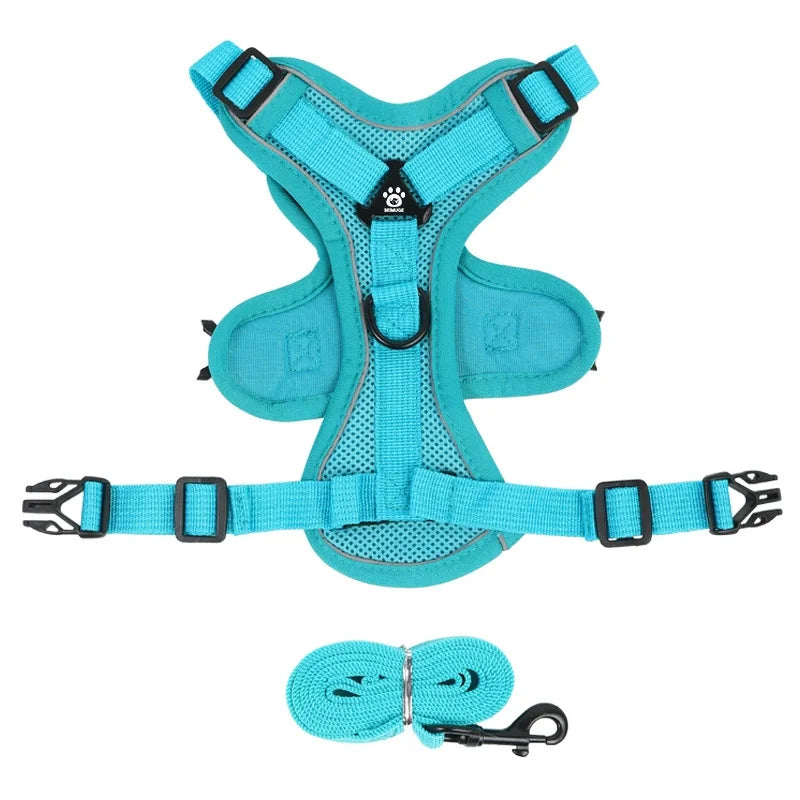 Pet Harness Vest and Leash Set