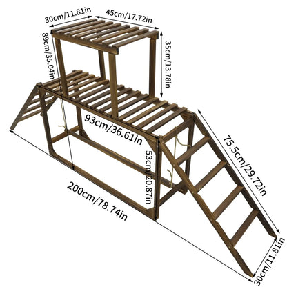 Chicken Roosting Bar With Ladder