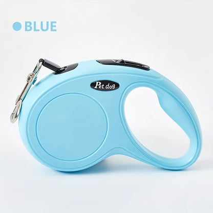 Durable Retractable Dog Walking Leash, 3 Meters in Length
