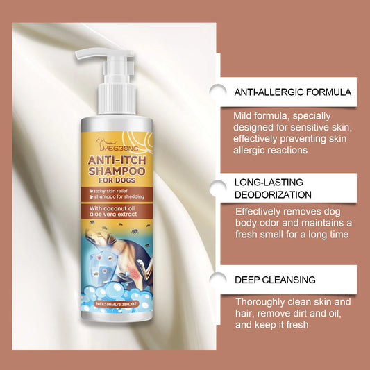 Anti-Itch Flea KillerDog Shampoo And Conditioner