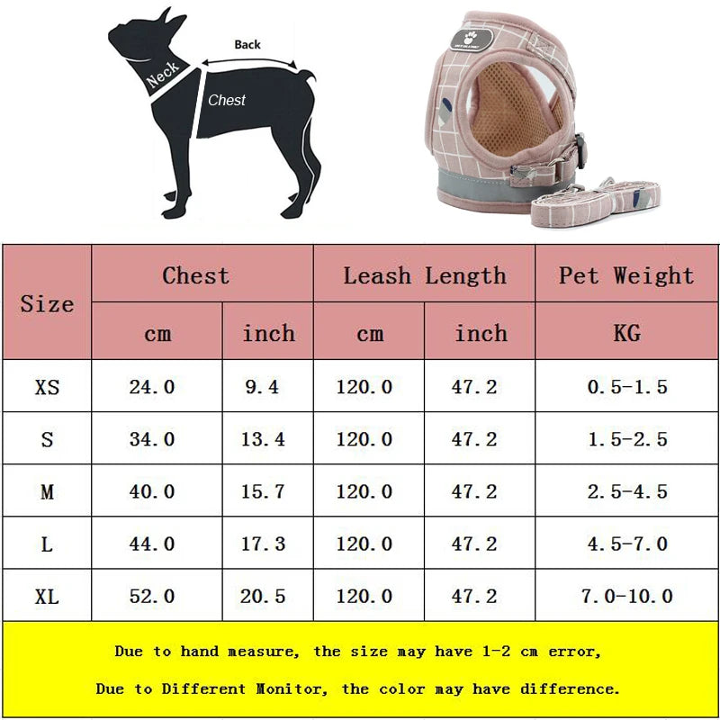 Harness Vest with Leash